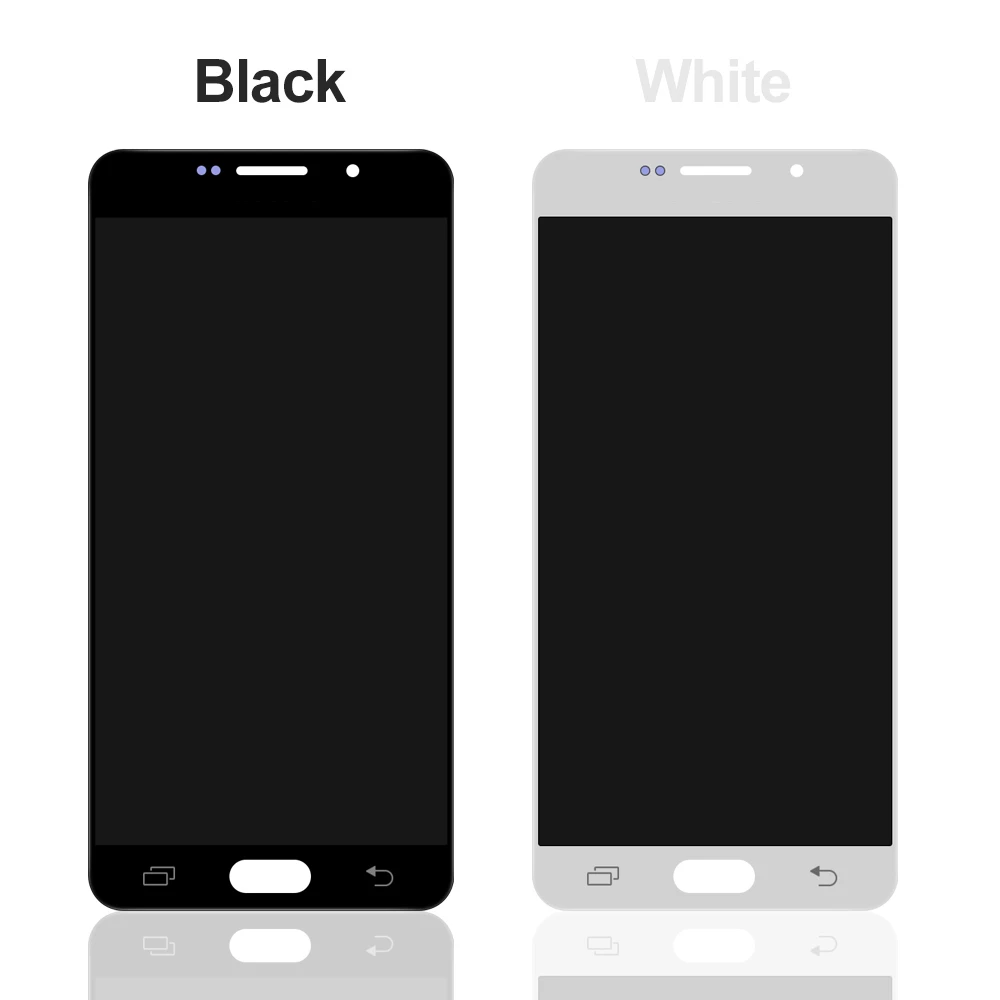 Сенсорный экран дигитайзер в сборе + крышка аккумулятора для Samsung Galaxy A7 2016 A710F A710M