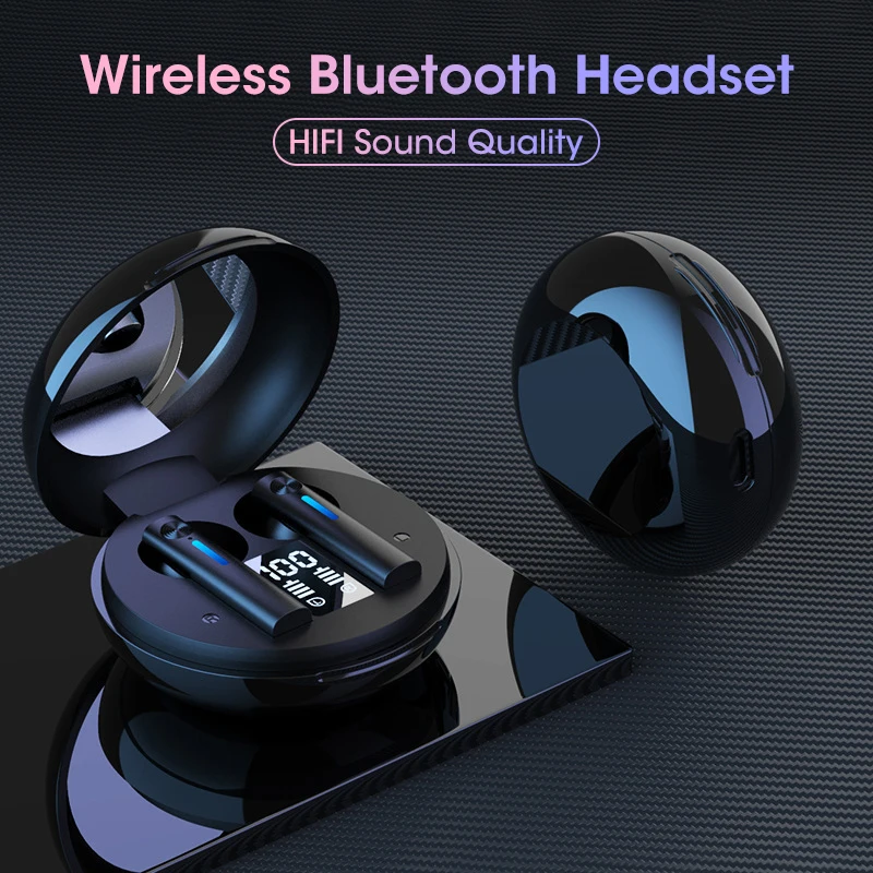 

Niye Earphones Bluetooth Wireless Headphones Business Headset Noise Teduction Stereo For Xiaomi Huawei Iphone TWS Sports Earbuds