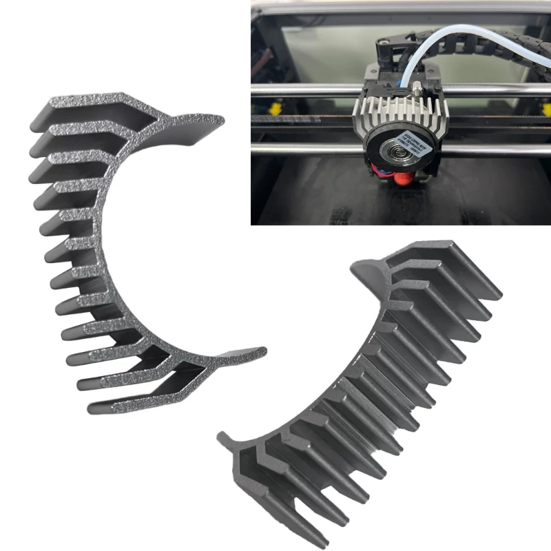 Черные алюминиевые радиаторы с пассивным охлаждением Y1UB для шагового двигателя