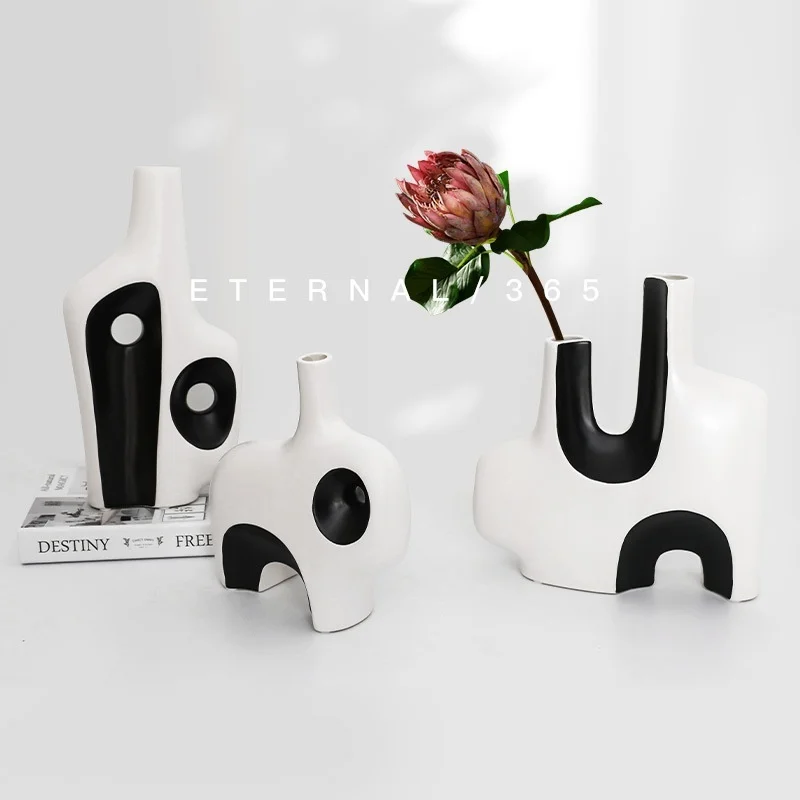

Креативные керамические художественные украшения, Современные Простые украшения для дома в скандинавском стиле для комнаты, отеля, цветоч...