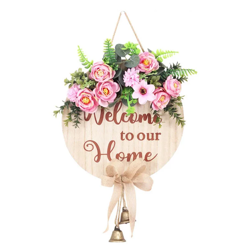 

Декоративная тарелка для входной двери в стиле «Хелло»