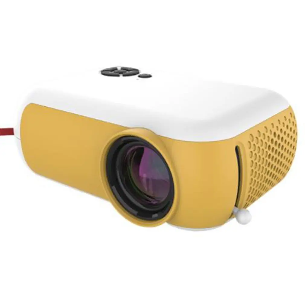 

A10 Micro Mini Projector Household LED Portable Small Projector 1080p Media Player Videos Audio Projector