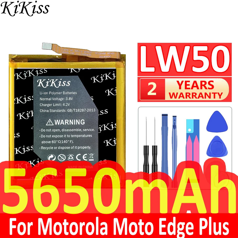 

Мощная батарея 5650 мАч KiKiss LW50 для Motorola Moto Edge Plus EdgePlus