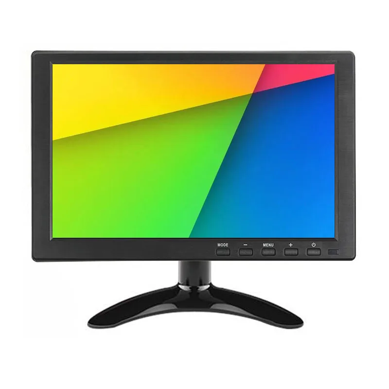 Лидер продаж 10 1-дюймовый монитор видеонаблюдения с HDMI VGA для ТВ компьютера