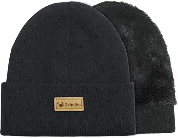 

Knit Cuffed Beanie for Men Knit Hat Women Knit Hat