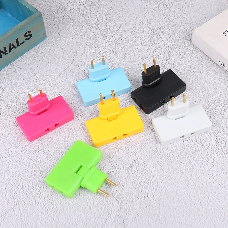 

Переходник с поворотной вилкой европейского стандарта, один в три, удлинитель с поворотом на 180 градусов, многоштепсельная вилка, компактны...