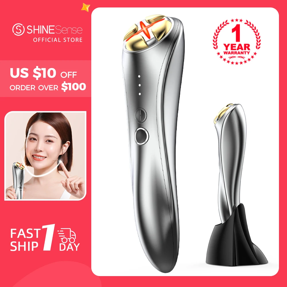 

ShineSense радиочастотная светильник ка для подтяжки лица, лечебная маска для мезотерапии, косметические приборы для кожи, инструмент для антивозрастного ухода за кожей с фотоновыми ионами