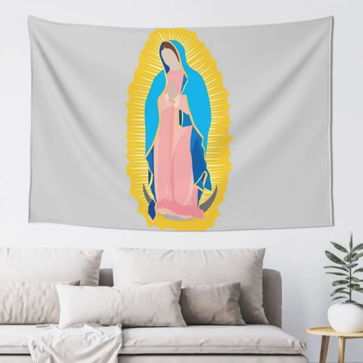 Гобелен Дева Мария 100% полиэстер
