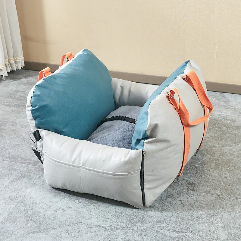 

Multifunction High Quality Design Waterproof with Safe Belt and Dog Leash Travel Booster Seat Bag for Pet Travel Carrier Bag