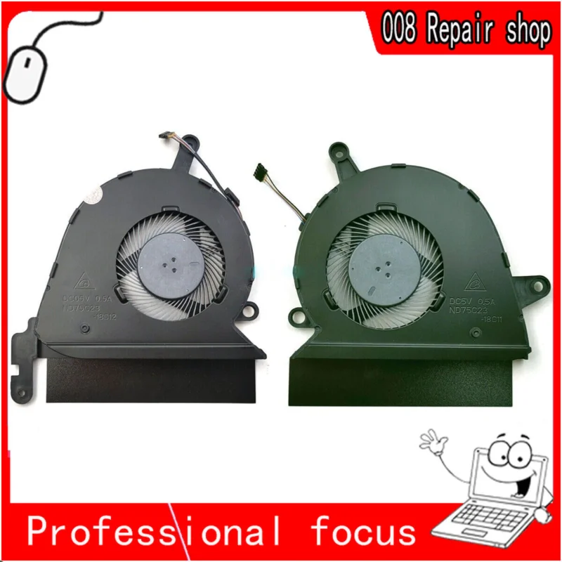 Новый вентилятор ЦП и графического процессора для HP Spectre X360 15-DF 15-DF1000