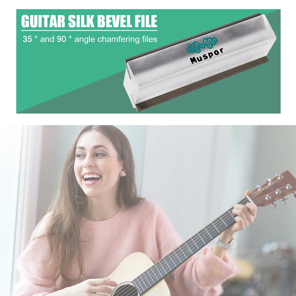 

Luthier Repair Maintenance Tools Bevel-flush Files Guitar Fret Crowning File Classical Guitars Luthier Repair Tools