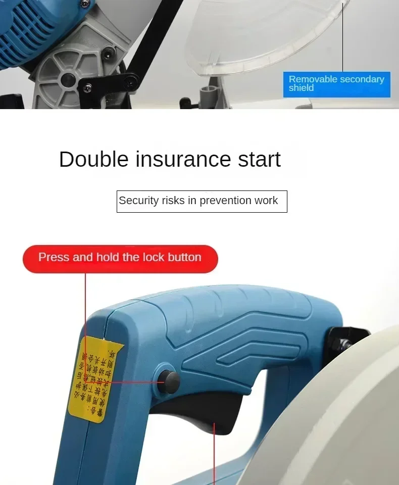 Профессиональный станок для резки алюминия 220 В с наклонным углом точных порезов