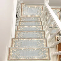 luxury stair carpet rug european stair carpet set self adhesive stair tread carpet mats non slip doormat carpet for home decor