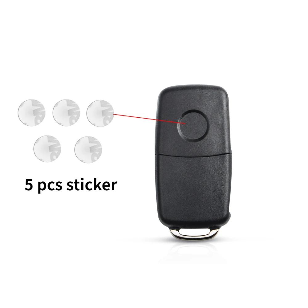 

2/3/4 кнопки автомобильного ключа с дистанционным управлением, чехол-брелок для VW Volkswagen Skoda Octavia Golf Mk6 Tiguan Polo Passat CC SEAT, замена и логотип