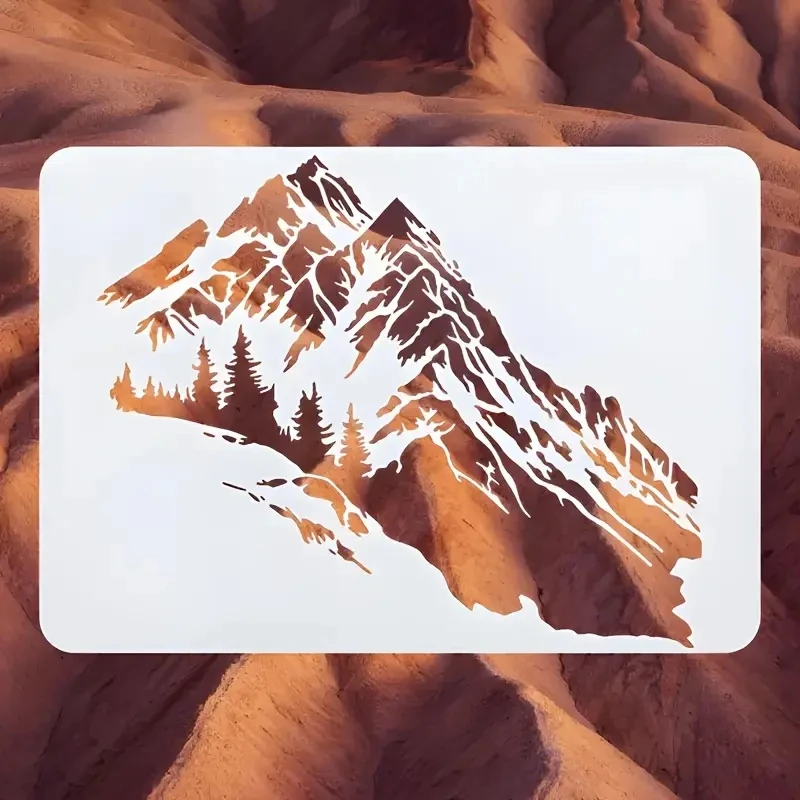 

Трафареты PenhuaMoban горные А4