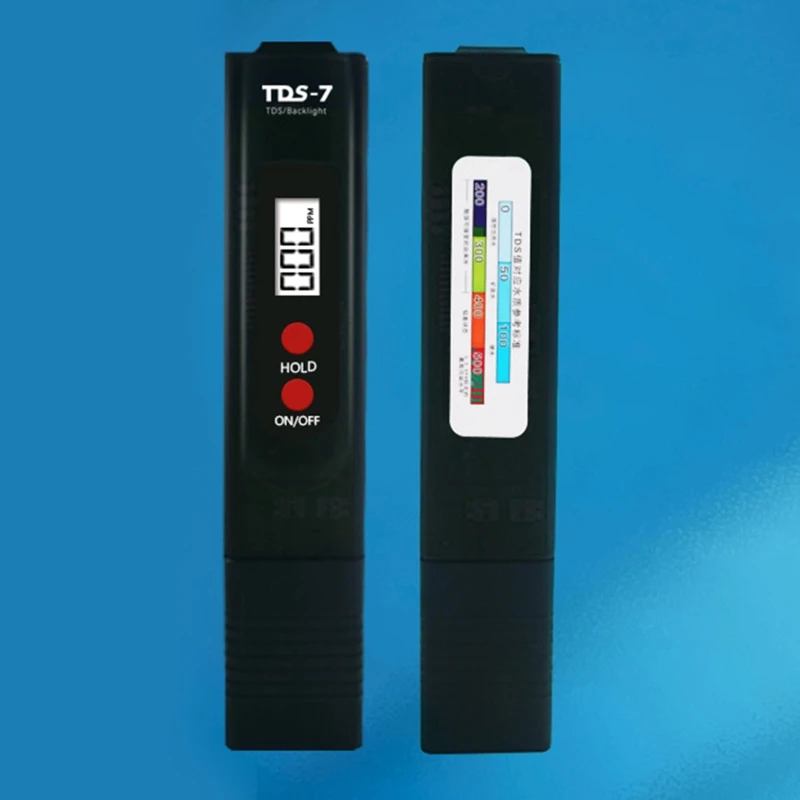 

TDS-измеритель с белой подсветкой, тестер качества воды, Ручка фильтра, точность тестирования качества воды для питьевой воды, Чистота воды M4YD