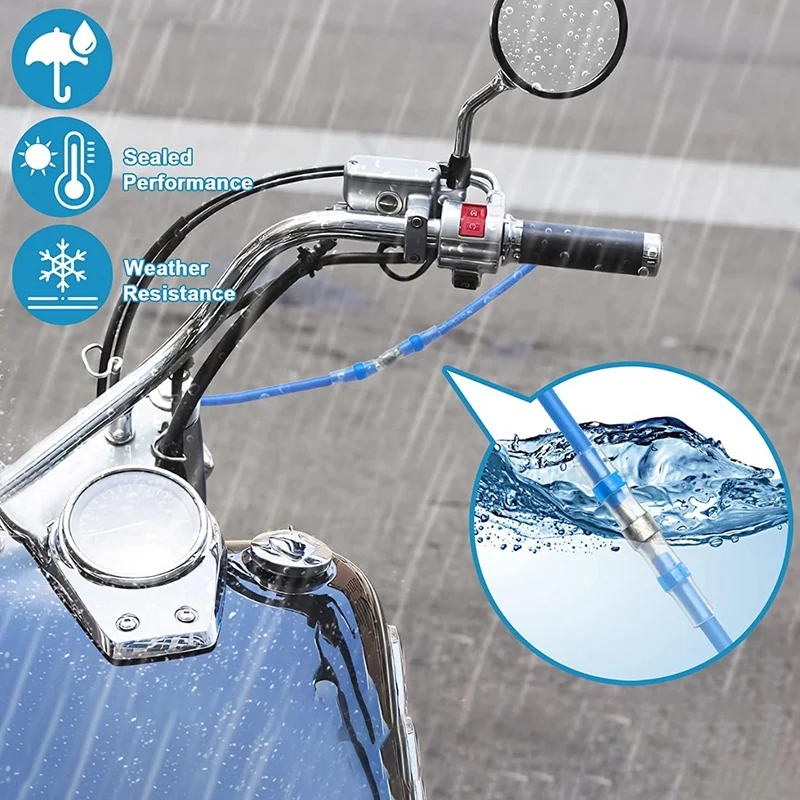 1 комплект стыковые Термоусадочные соединители для проводов диаметром 27 41x18 01x4 39