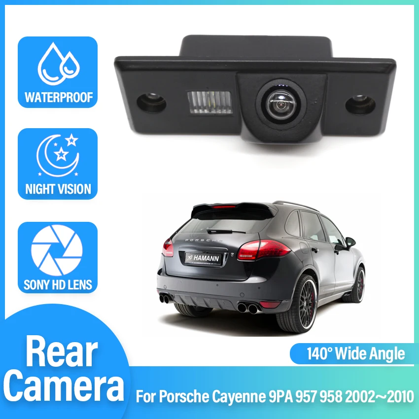 

Reverse Backup HD CCD Car Rearview Parking Rear View Camera Night Vision For Porsche Cayenne 9PA 957 958 2002~2008 2009 2010