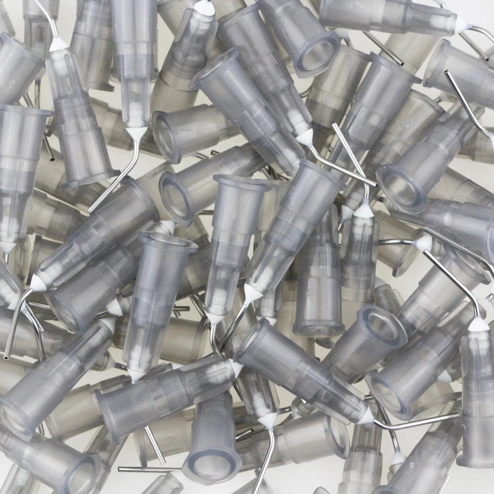 100 шт. одноразовые стоматологические составные игольчатые наконечники 18/22/25 г