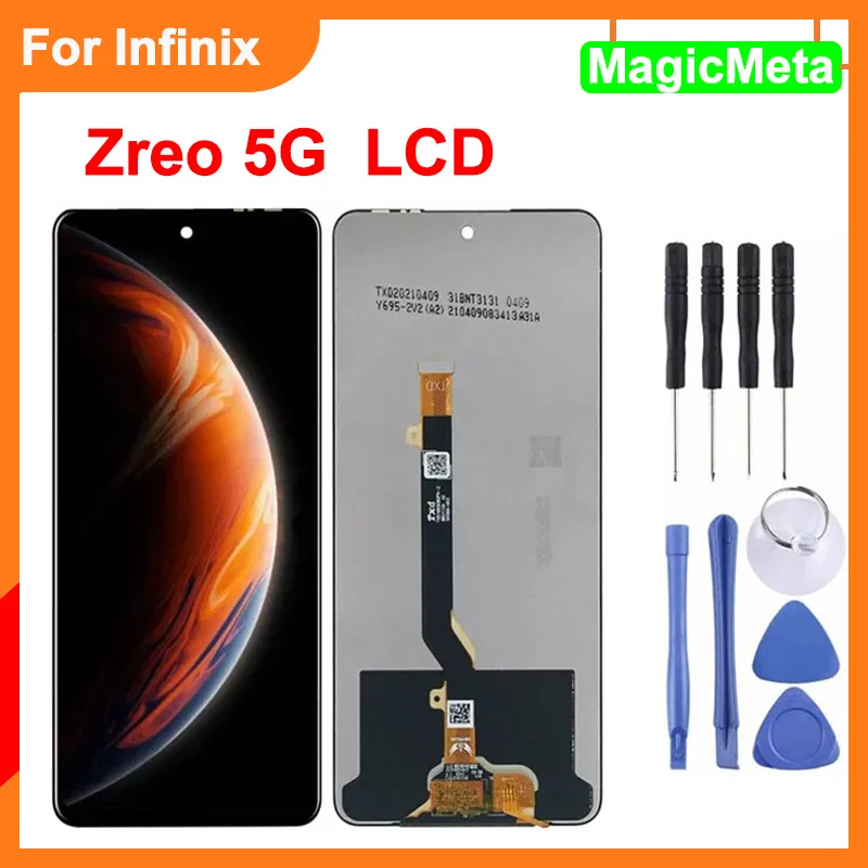 

Original Display For Infinix Zero 5G LCD Display Touch Screen Digitizer Assembly For Infinix X6815 X6815B LCD Replacement Parts