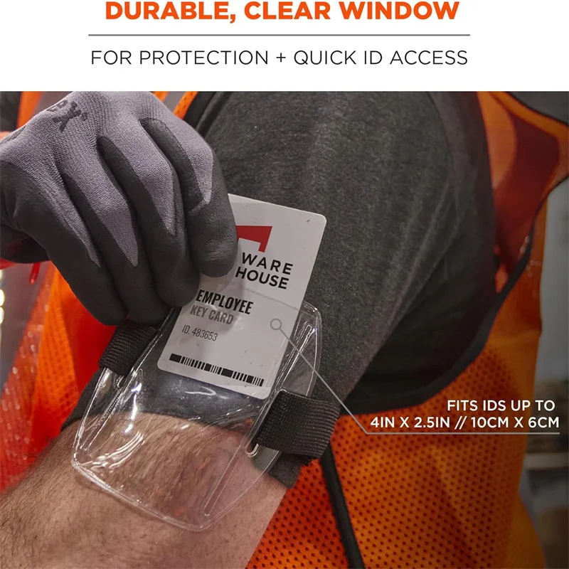 Пластиковый отражающий браслет из полиэстера