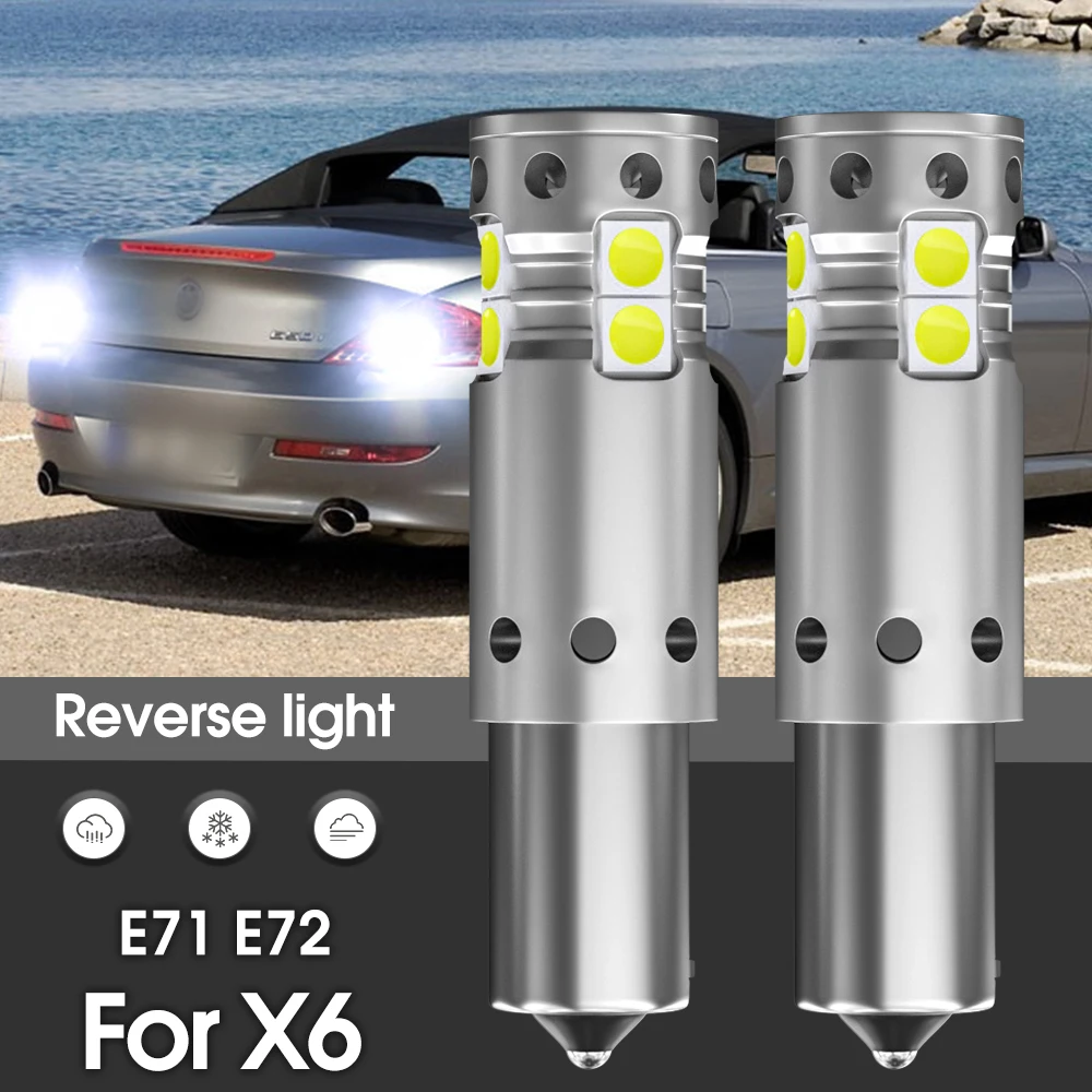 

Светодиодный задний фонарь Canbus, 2 шт., аксессуары для BMW X6 E71 E72 2008 2009 2010 2011 2012 2013 2014