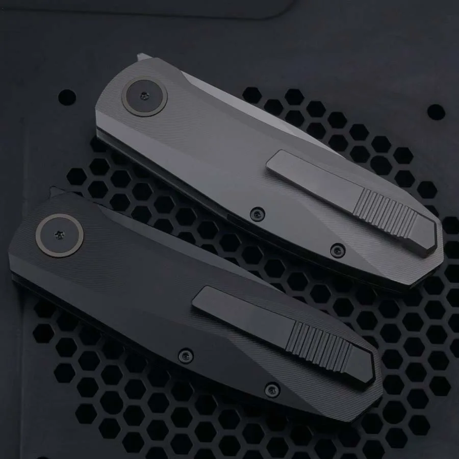 Новый нож VENOM Weimang из стали M390 с титановой и карбоновой рукоятью для активного отдыха, кемпинга, охоты, кухни, выживания, EDC-инструмент (art.: 3920d9fab2cae) - 3920d9fab2cae