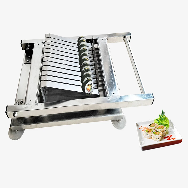 

Commercial Sushi Roll Cutter Sushi Roll Cutter Machine 17/20MM Manual Rice Ball Cutting Machine For Sushi Restaurant