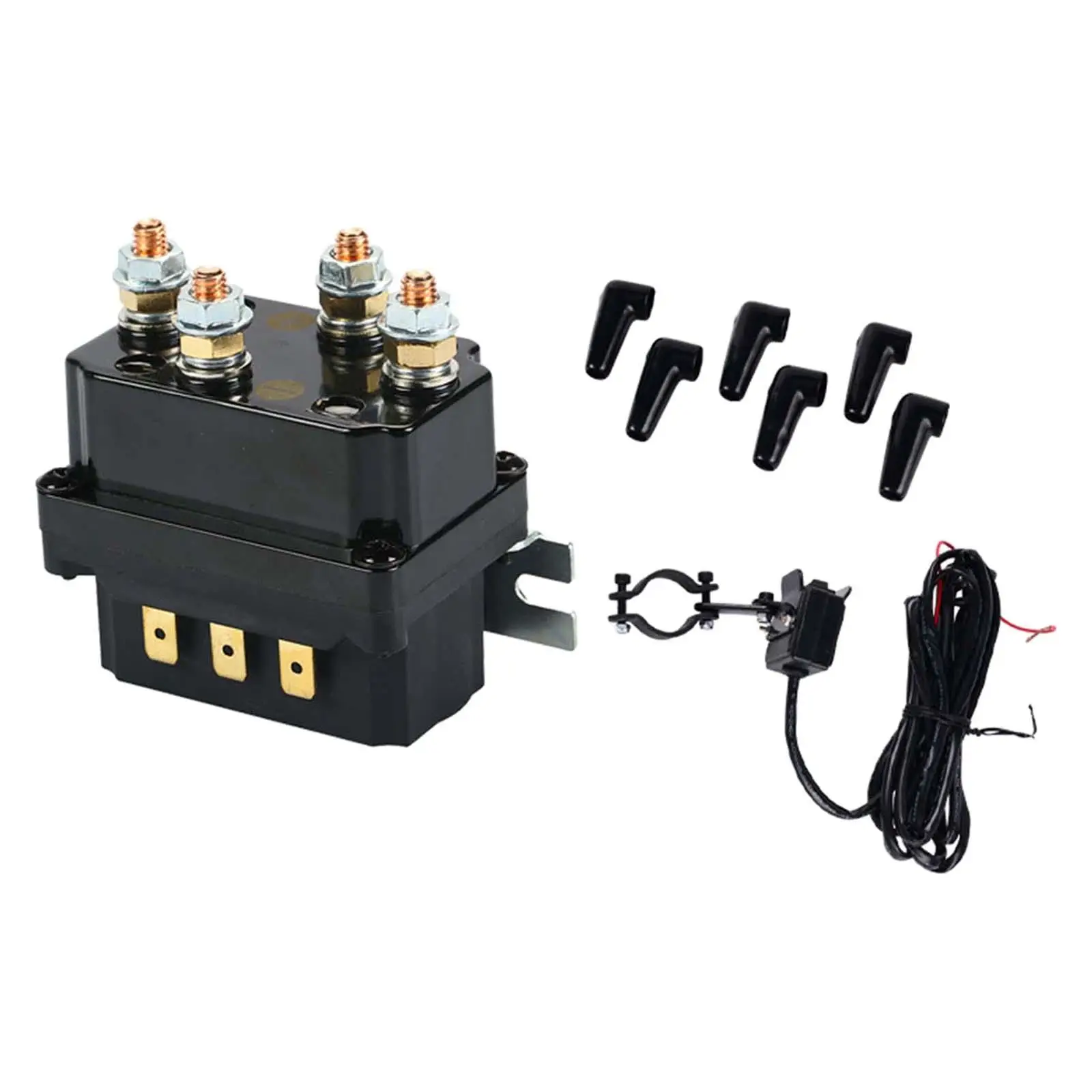 

12V 250A Winch Relay Winch Solenoid Heavy Duty for ATV UTV Truck Trailer