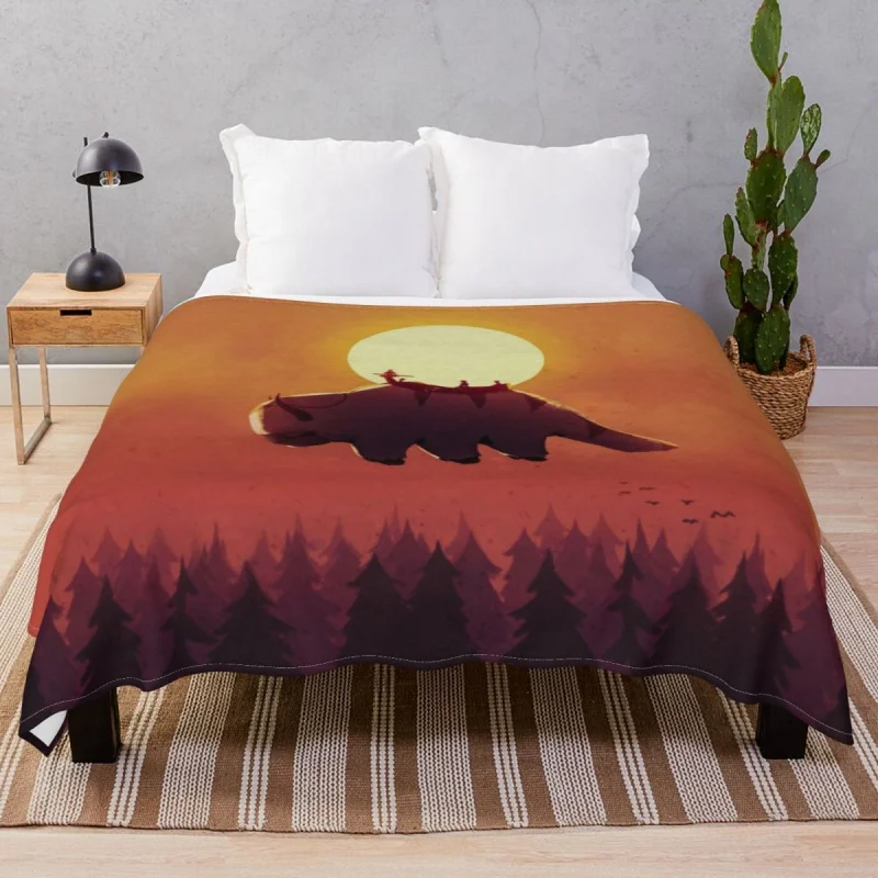 

The End Of All Things Blanket Fce Plush Print Soft Throw Thick blankets for Bed Sofa Travel Cinema