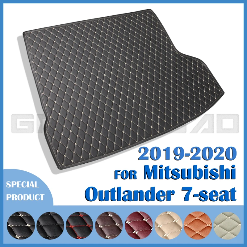 

Автомобильный коврик для багажника Mitsubishi Outlander 7-Seat 2019 2020 пользовательские автомобильные аксессуары автомобильное украшение интерьера