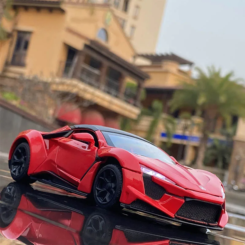 

Alloy Sports Car Model 1:32 FENYR Hypersport Diecast Metal Toy Vehicles Car Model Simulation Collection Childrens Toy Gift