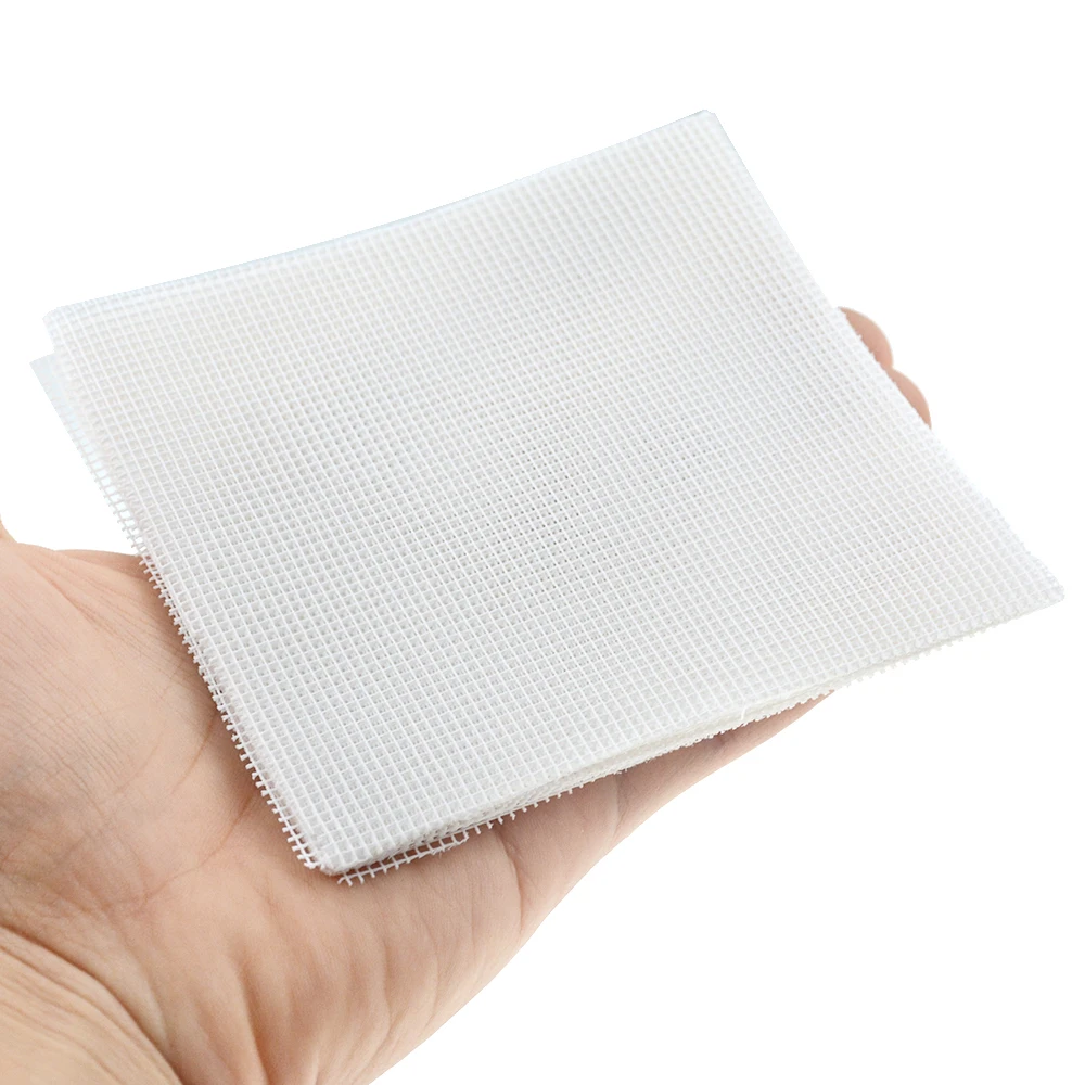 

10pcs 10*10cm Plastic Flower P Pad Anti-corrosion Breathable Netot Mesh Pad Bottom Grid Mat Prevent Soil Loss Leak-proof