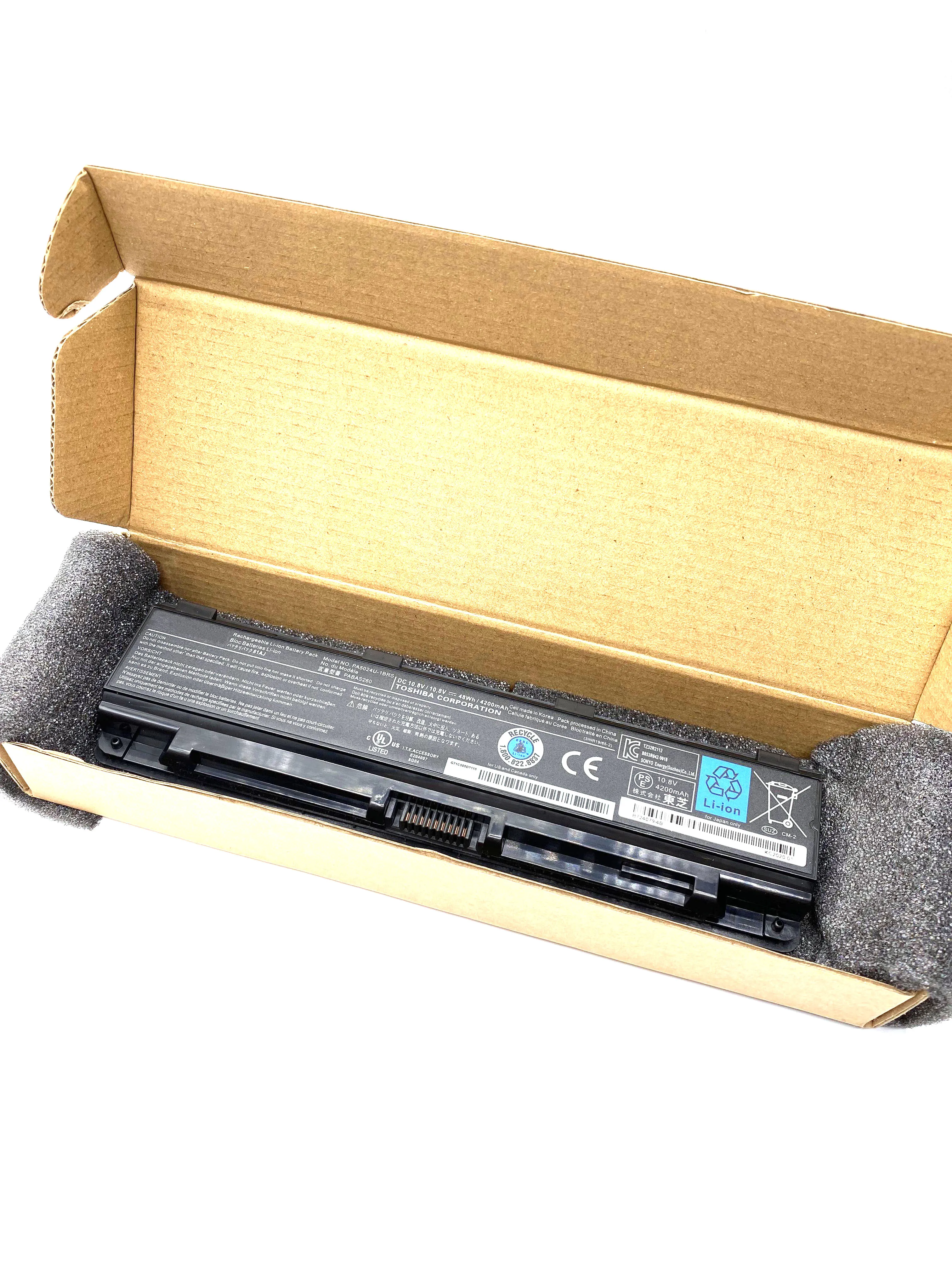 Новый аккумулятор для ноутбука PA5024U-1BRS 4200 мАч Toshiba Satellite 5024 5023 C55 C40 C850 C855D PA5023U-1BRS PA5024