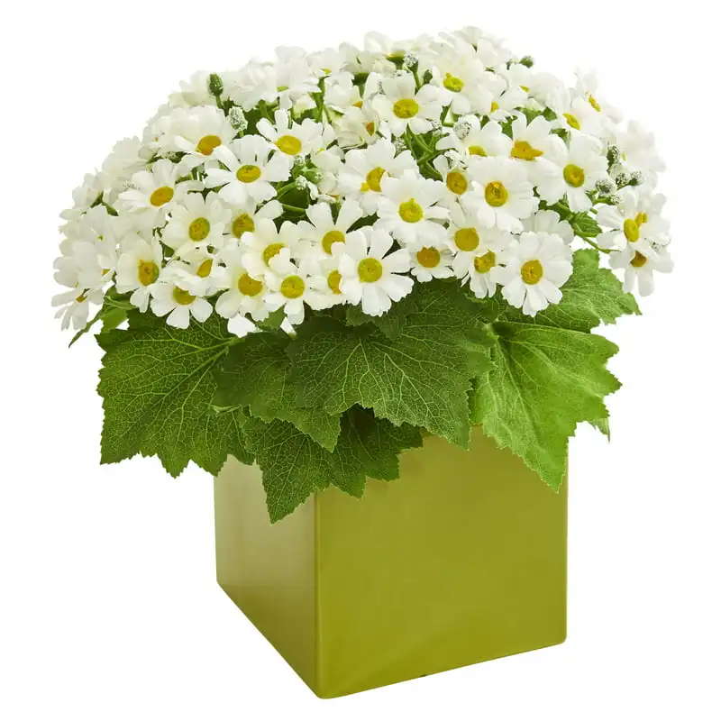 

Artificial Arrangement in Green Vase