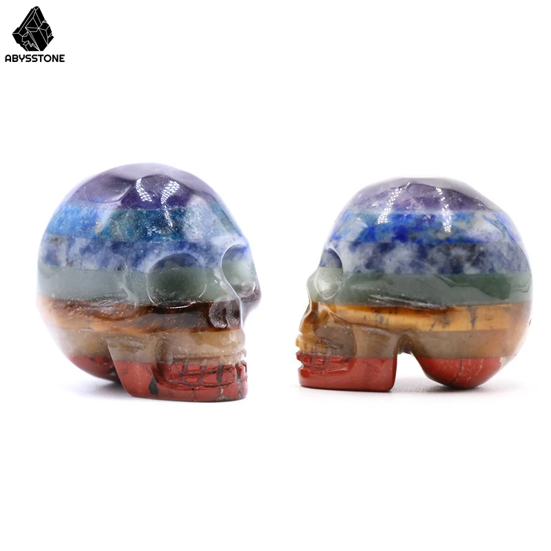 

Череп из натурального хрусталя статуэтки, искусственные украшения из клюквы, аметист, красная яшма, украшение для дома, подарок на алтарь Естественный хрустальный череп