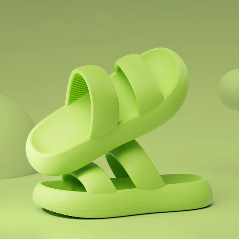 Summer Women Beach Slippers Fashion Solid Color Sandals Outdoor Indoor Non Slip New Designer Ladies Slides Platform Shoes