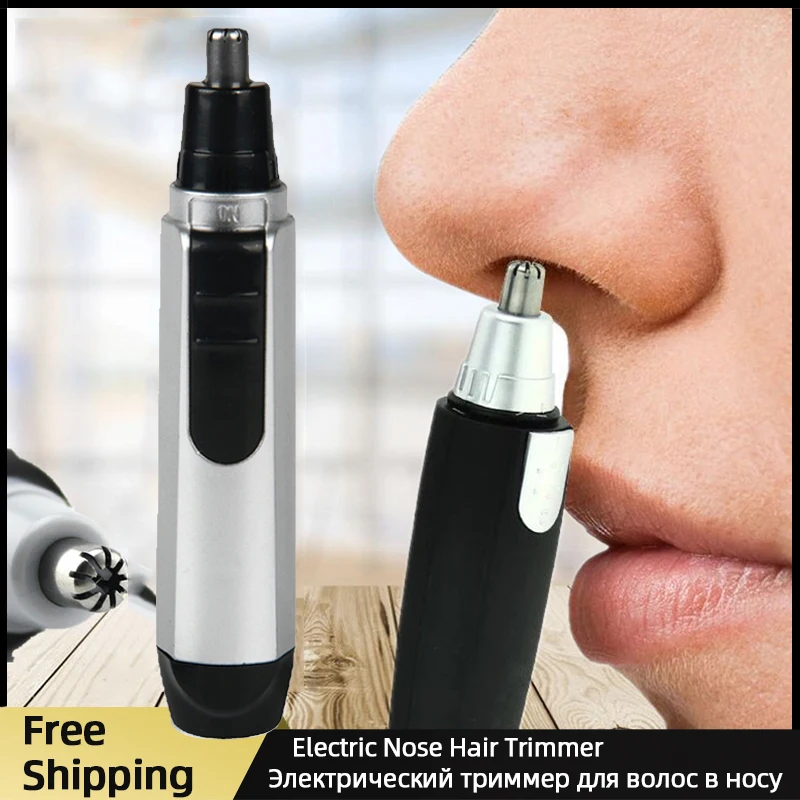 

Электрический триммер для волос в носу, бритва для мужчин и женщин, мужской триммер для бровей и ушей, Бритва для мужчин, набор для удаления б...