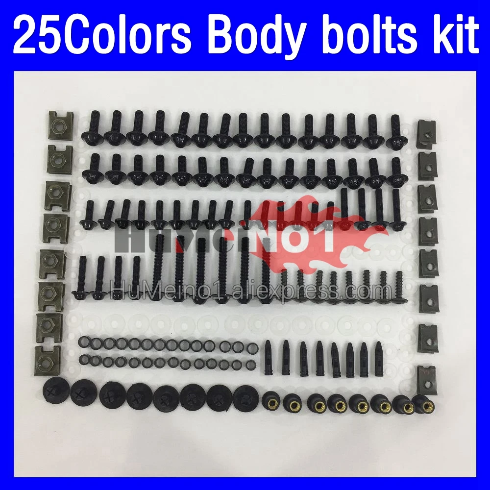 

268ps Fairing bolts full screw kit For Aprilia RS4 RS 125 RS125 12 13 14 15 16 2012 2013 2014 2015 2016 Body bolt screws Nuts