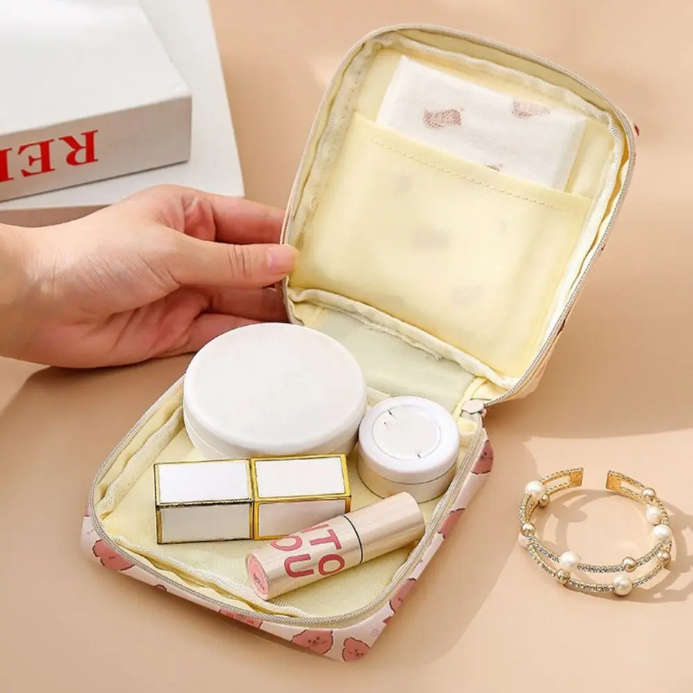 Клубничная сумка для хранения гигиенических салфеток мультяшный дизайн кошелек