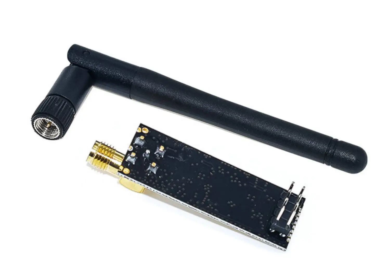 Модуль беспроводной передачи данных NRF24L01+PA + LNA на большие расстояния (1100 метров), модуль передачи и приема, антенна для передачи. (art.: 3920da2928563) - 3920da2928563