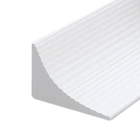 bendable strips bathroom curbless showers water barrier flood strip silicone waterproof white bendable 1525mm