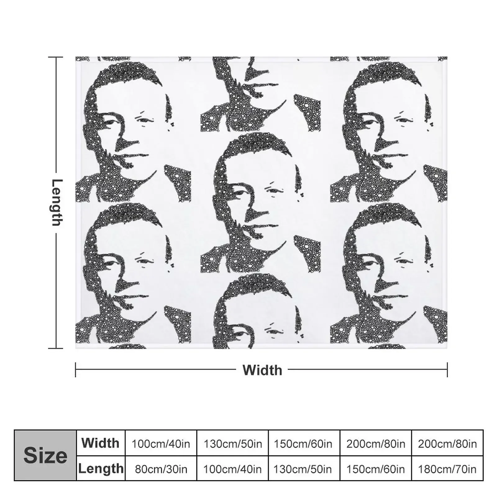 Macklemore портретный плед одеяло аниме декоративные диваны одеяла