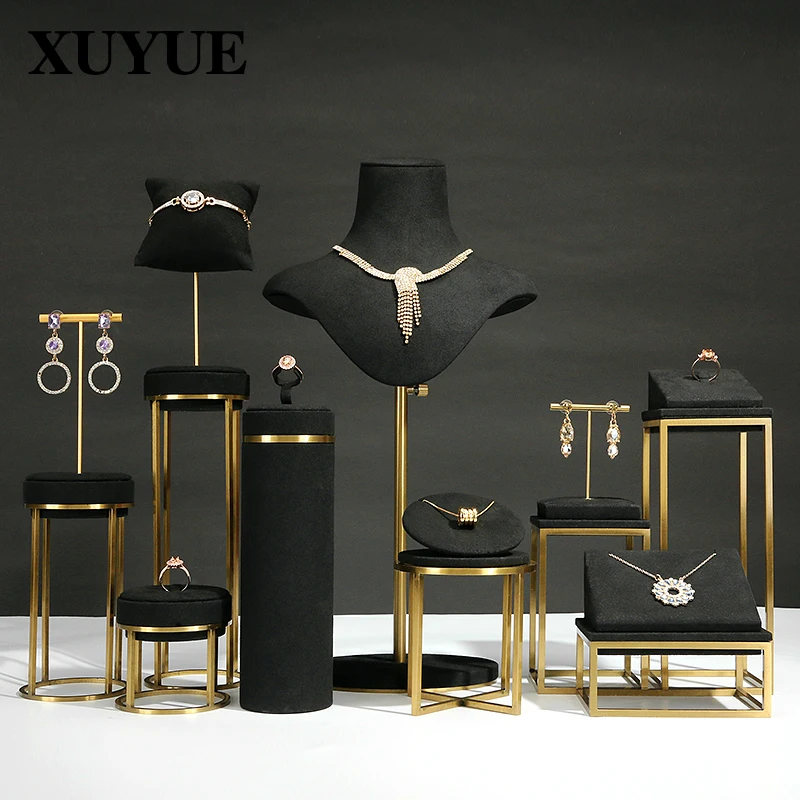Jewelry Display Props Ring Display Stand Earring Display Stand Neck Neck Window Jewelry Display Stand