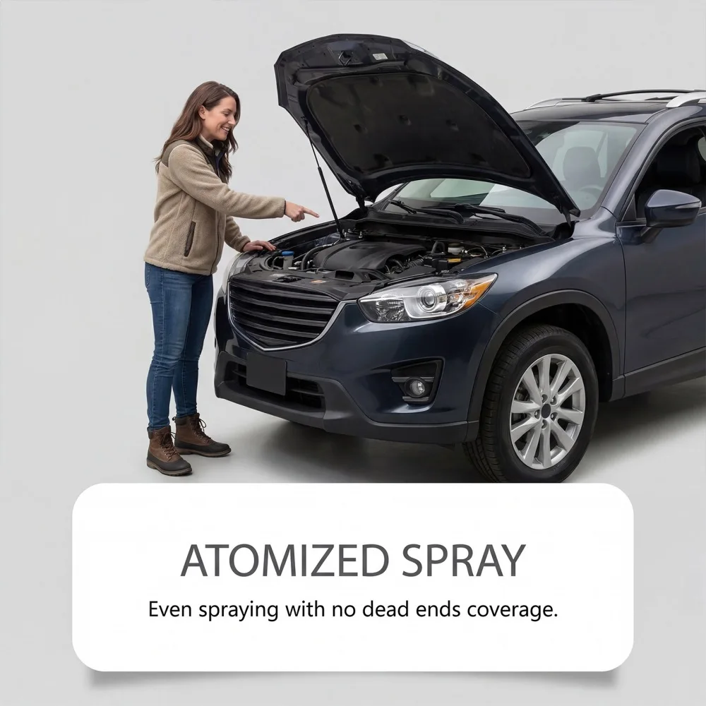 Фото Средство от грызунов Hikmarion Engine Mist для защиты автомобиля, жидкость против мышей, средство от вредителей, средство для ухода за автомобилем. №4