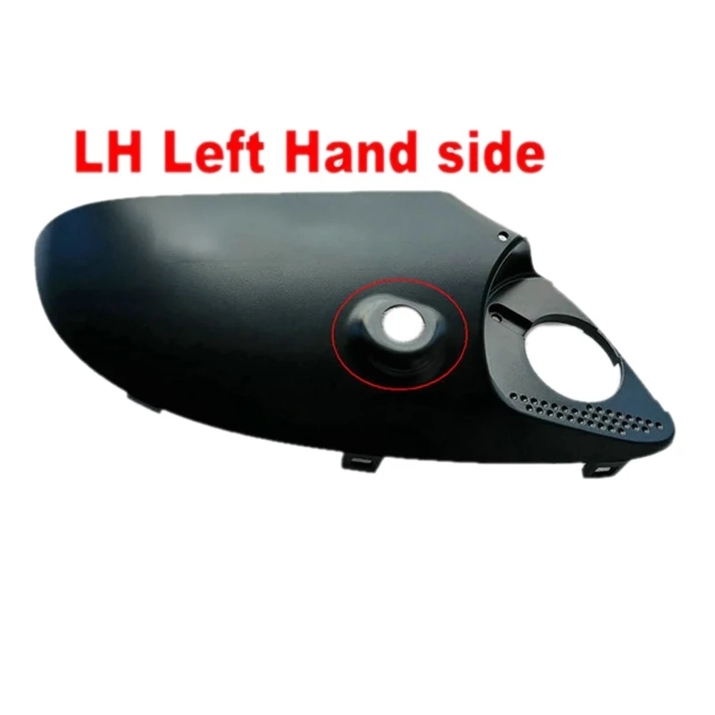 

2pcs/pair Car Side Mirror Bottom Lower Holder Welcome Puddle Light ABS Base Cover For Toyota Land Cruiser Prado 2009-2018