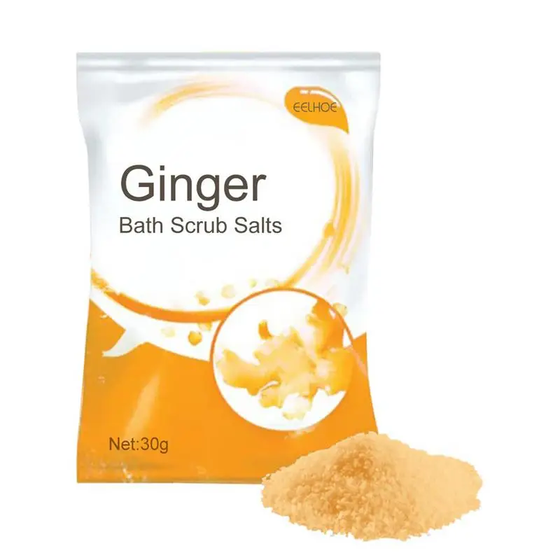 

Lymphatic Ginger Bath Salts Salt Exfoliator Body Scrub Detoxify Energize Ginger Lymph Bath Salts For Legs Thighs Butt And Full