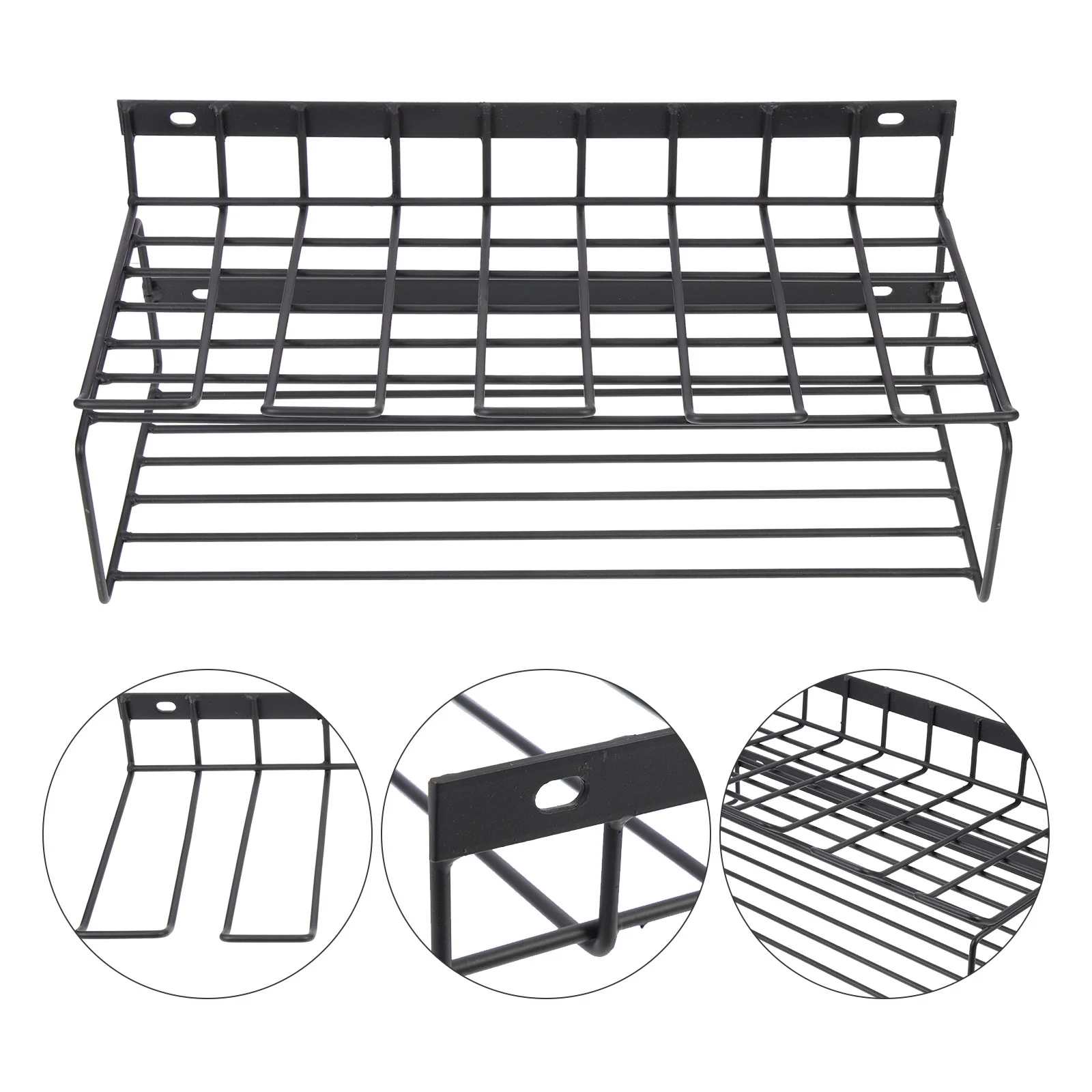 

Tool Shelf Storage Organizer Power Garage Holder Wall Rack Duty Heavy Drill Floating Podrill Mount Utilitywer Organization