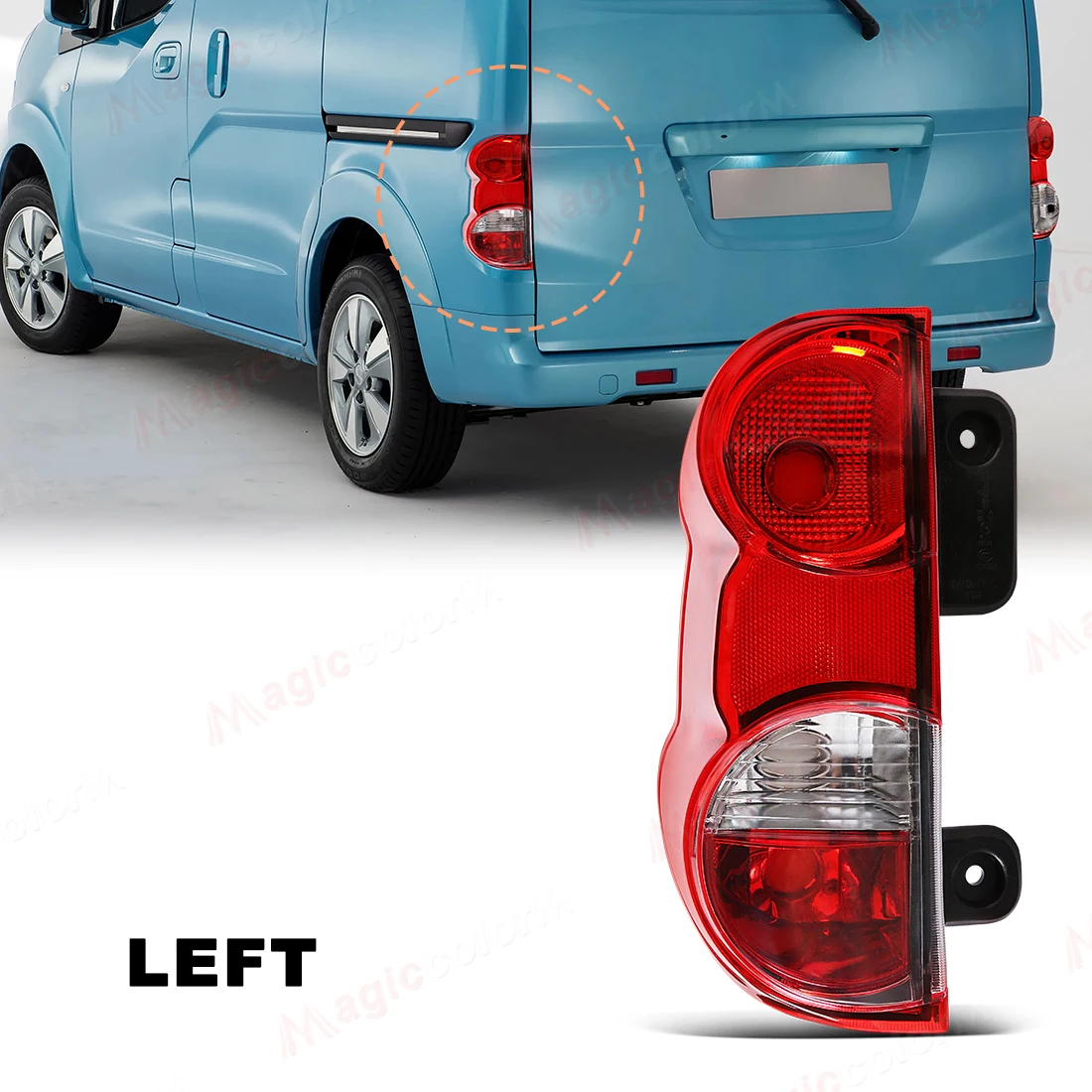

Задний Фонарь В Сборе Для Nissan NV200, Красный Светодиодный, Левый/правый, Совместим С Моделями 2009-2019 Годов, Plug And Play