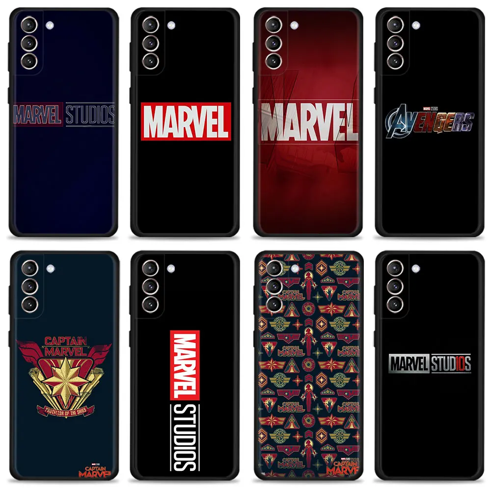 

Cellphone Capinha Marvel Studios Logo Phone Coque For Samsung S21 Plus S9 S8 S20 FE 2022 S22 Ultra 5G S7 S10 S10e